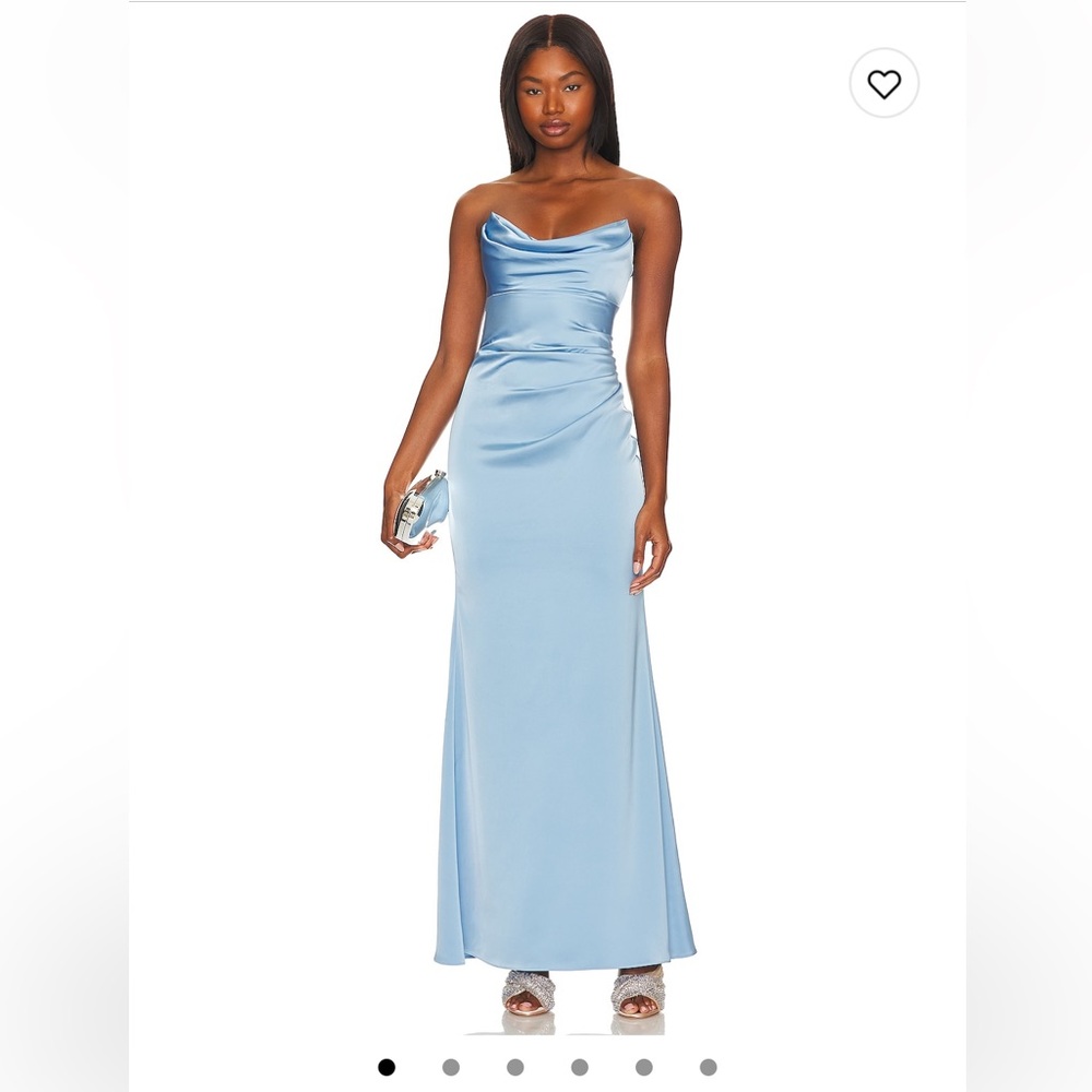 Katie May X Revolve Taylor Gown in French Blue